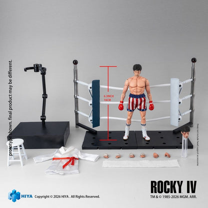 Rocky IV Exquisite Super Series Action Figure 1/12 Rocky Boxer Version 16 cm - Hiya Toys Action Figures