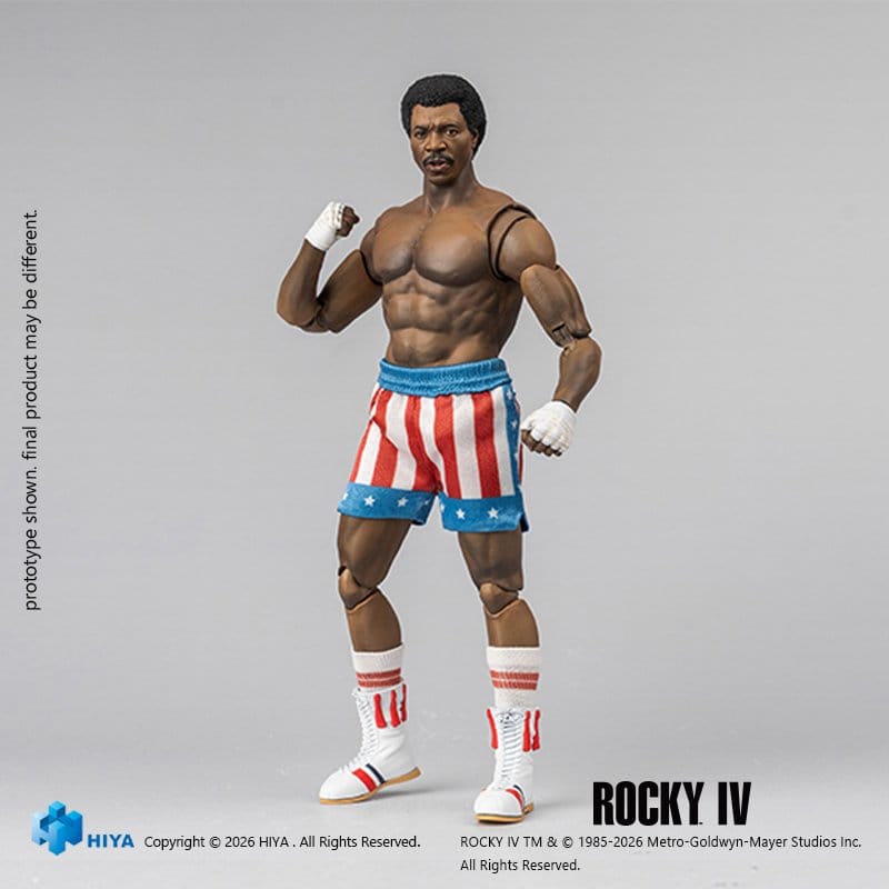 Rocky IV Exquisite Super Series Action Figure 1/12 Apollo 16 cm - Hiya Toys Action Figures