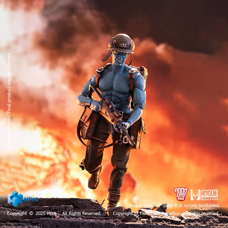 Rogue Trooper: Exquisite Super Series: Actionfigur: 1/12 Rogue Trooper