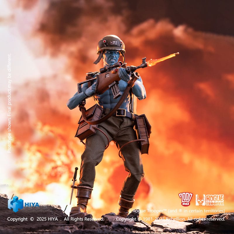 Rogue Trooper: Exquisite Super Series: Actionfigur: 1/12 Rogue Trooper