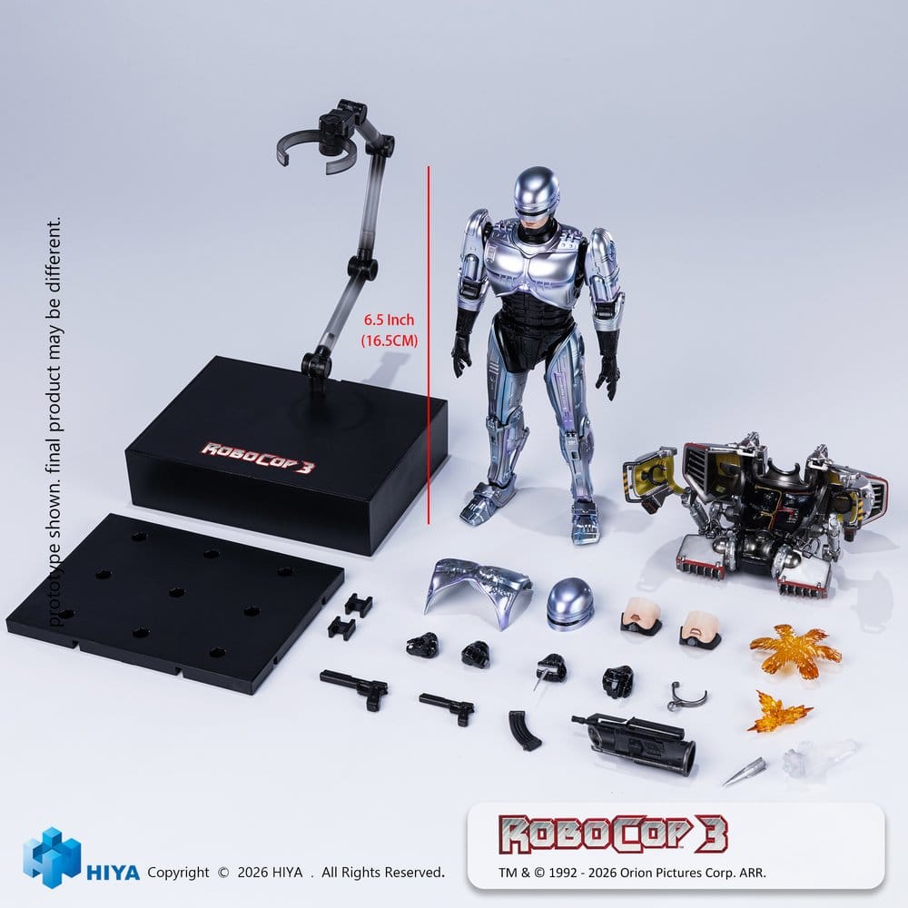 RoboCop 3 Exquisite Super Series Action Figure 1/12 RoboCop 17 cm - Hiya Toys Action Figures