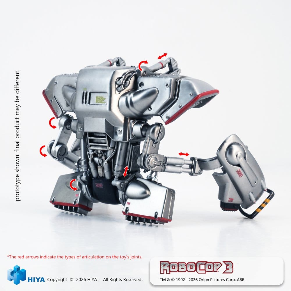 RoboCop 3 Exquisite Super Series Action Figure 1/12 RoboCop 17 cm - Hiya Toys Action Figures