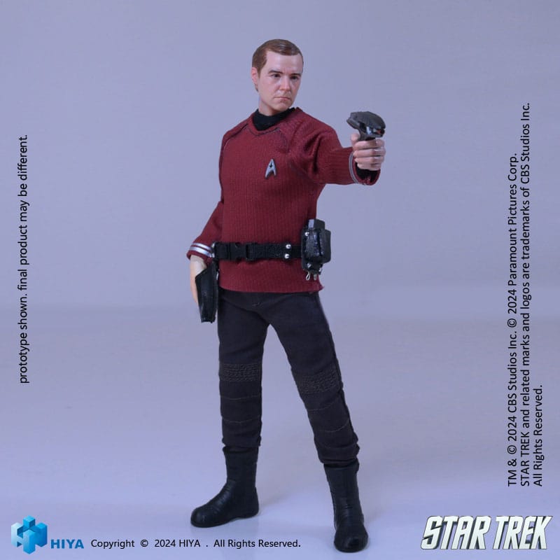 Star Trek (2009): Scotty: Exquisite Super Series: 1/12 Action Figure - Hiya Toys Action figures