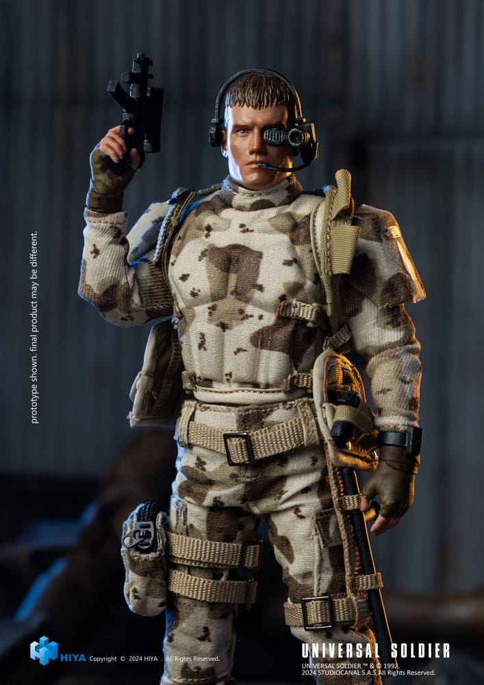 Universal Soldier Exquisite Super Series Actionfigur 1/12 Andrew Scott 16 cm - Hiya Toys Action Figures