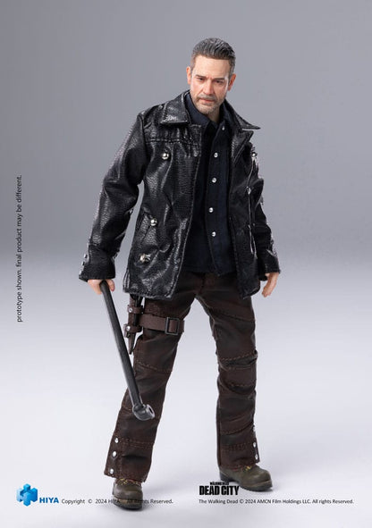 The Walking Dead: Dead City Exquisite Super Series Actionfigur 1/12 Negan 16 cm - Hiya Toys Action Figures