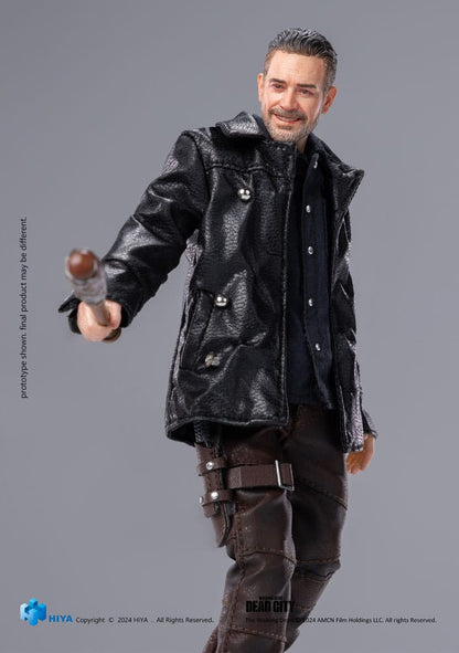 The Walking Dead: Dead City Exquisite Super Series Actionfigur 1/12 Negan 16 cm - Hiya Toys Action Figures