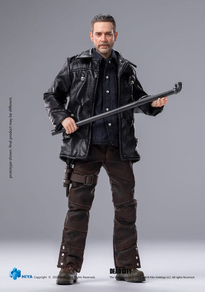 The Walking Dead: Dead City Exquisite Super Series Actionfigur 1/12 Negan 16 cm - Hiya Toys Action Figures