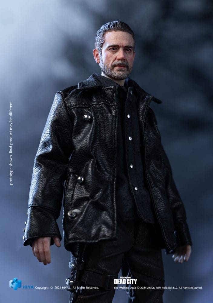 The Walking Dead: Dead City Exquisite Super Series Actionfigur 1/12 Negan 16 cm - Hiya Toys Action Figures