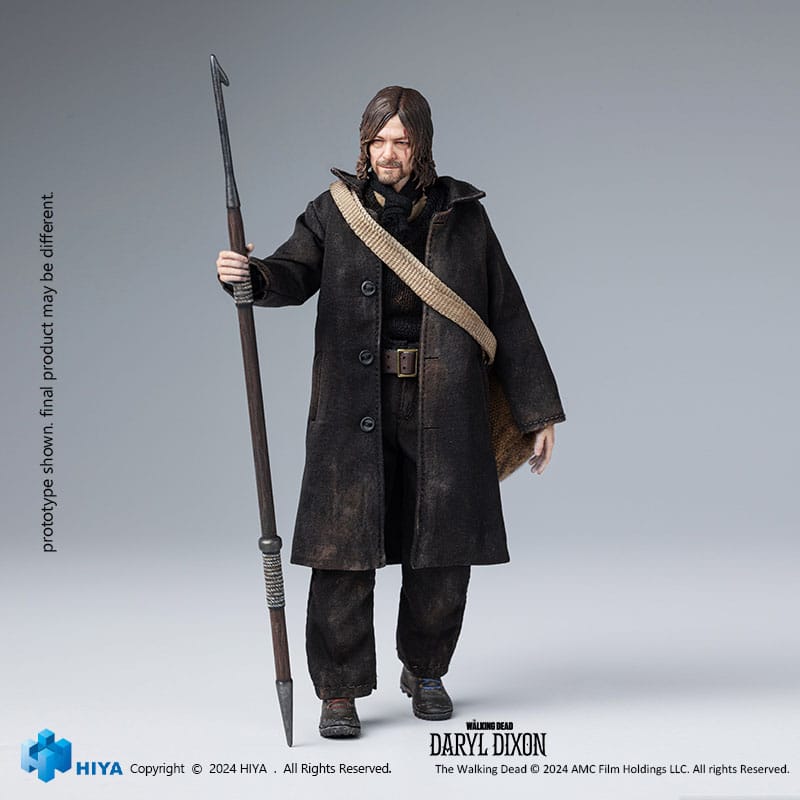 The Walking Dead: Daryl Dixon: Exquisite Super Series: 1/12 Action Figure - Hiya Toys Action figures
