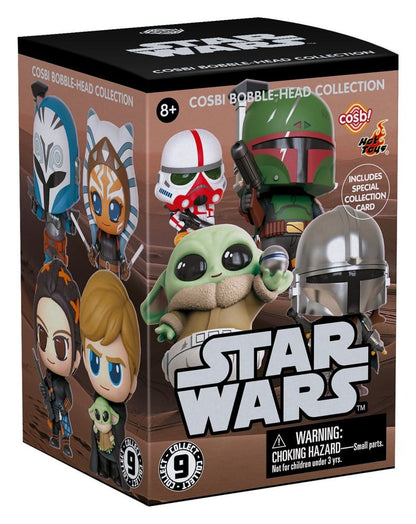 Star Wars Cosbi Mini Figures Series 1 8 cm Blind Box Display 8 - Hot Toys Blind Boxes