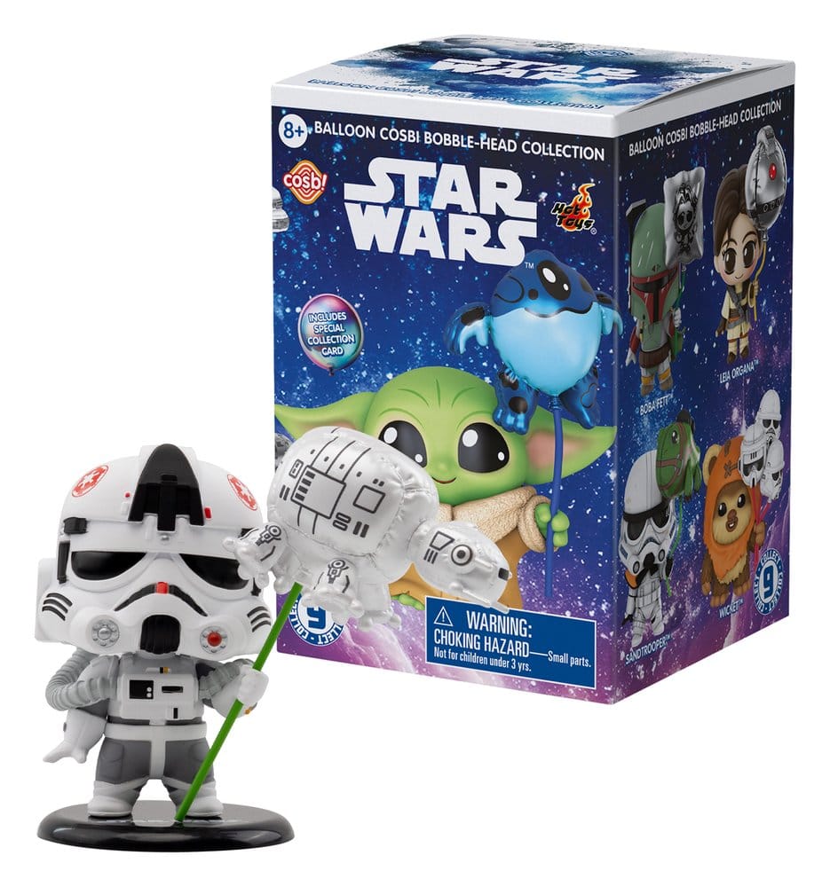 Star Wars Cosbi Mini Figures Balloon Blind Box Display (8) - Hot Toys Blind Boxes