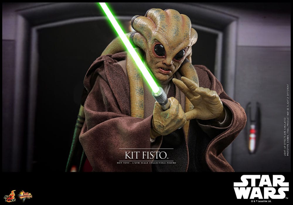 Star Wars Movie Masterpiece Action Figure 1/6 Kit Fisto 32 cm - Hot Toys Action Figures