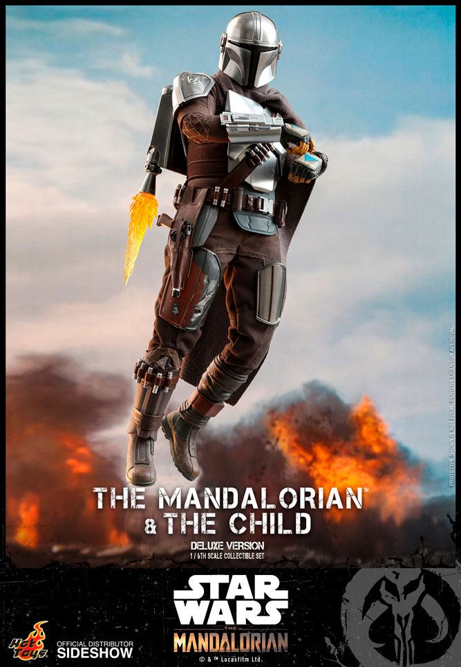 Star Wars The Mandalorian Action Figure 2-Pack 1/6 The Mandalorian & The Child Deluxe 30 cm