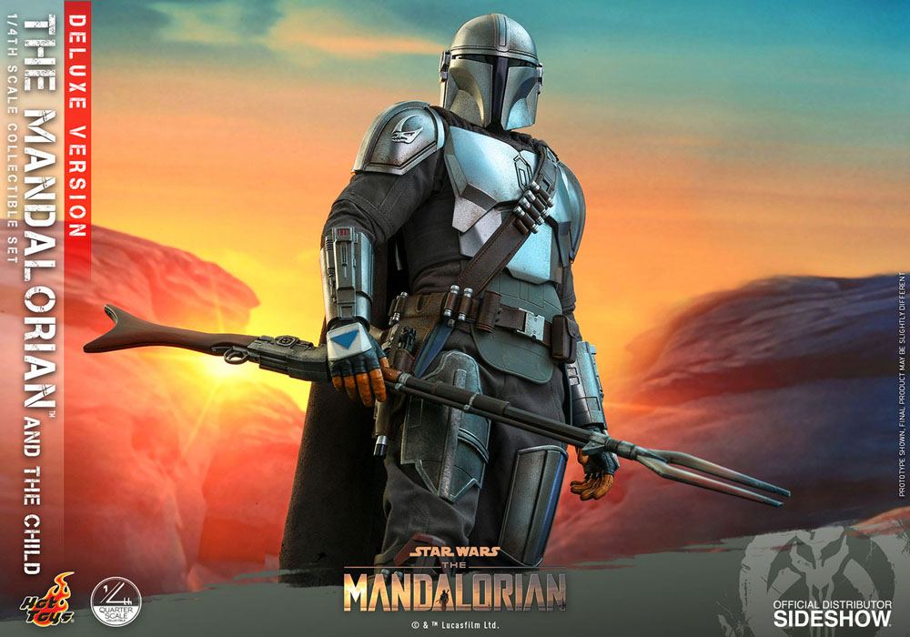 Star Wars The Mandalorian Action Figure 2-Pack 1/4 The Mandalorian & The Child Deluxe 46 cm