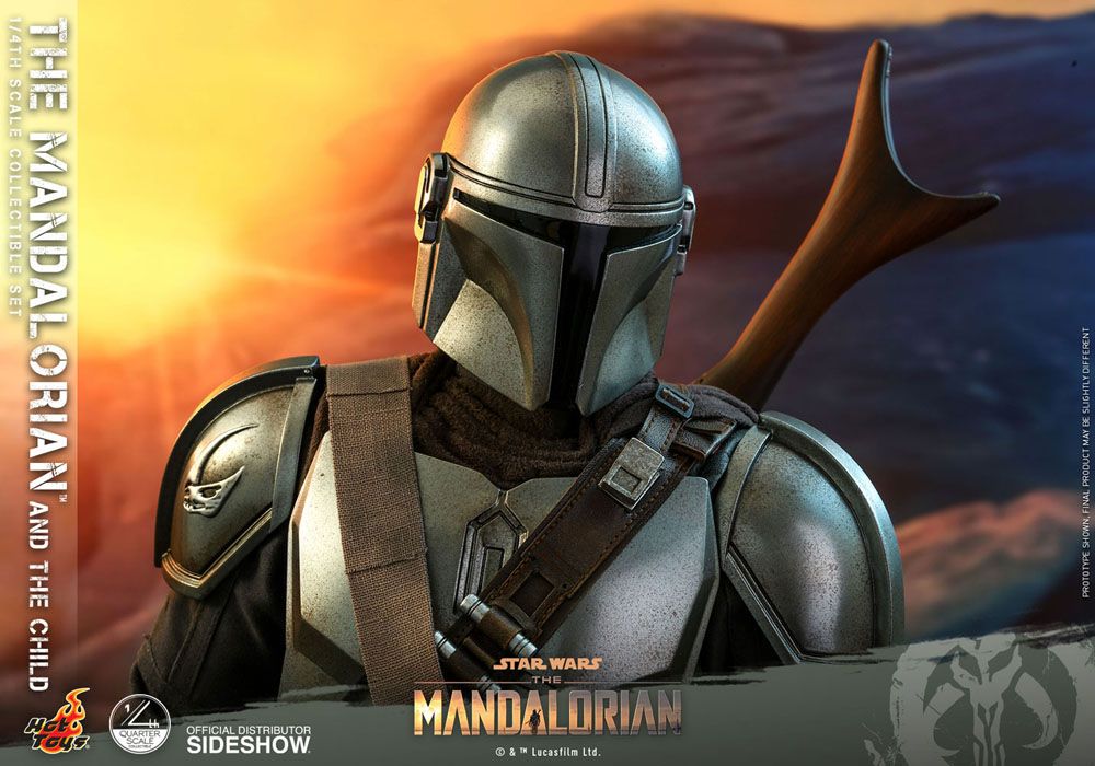 Star Wars The Mandalorian Action Figure 2-Pack 1/4 The Mandalorian & The Child 46 cm