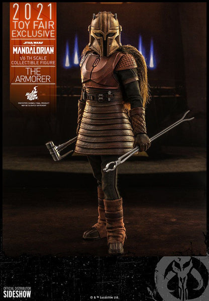 Star Wars: The Mandalorian: The Armorer 2021 Toy Fair Exclusive: Restock: Hot Toys