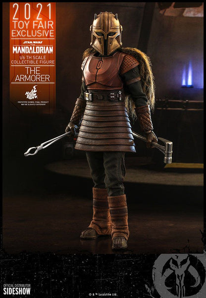 Star Wars: The Mandalorian: The Armorer 2021 Toy Fair Exclusive: Restock: Hot Toys
