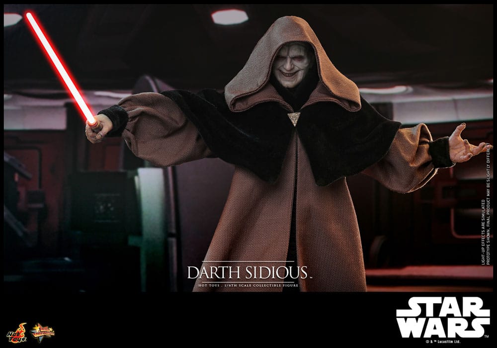 Star Wars Movie Masterpiece Action Figure 1/6 Darth Sidious
