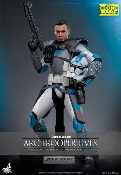 Star Wars: The Clone Wars Action Figure 1/6 Arc Trooper Fives - Hot Toys Action Figures