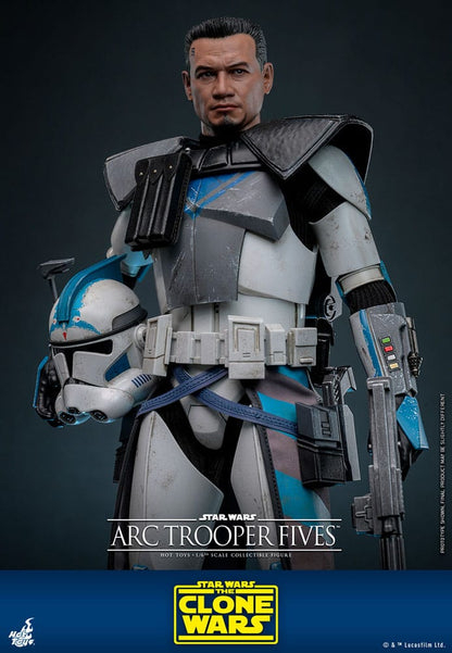 Star Wars: The Clone Wars Action Figure 1/6 Arc Trooper Fives - Hot Toys Action Figures