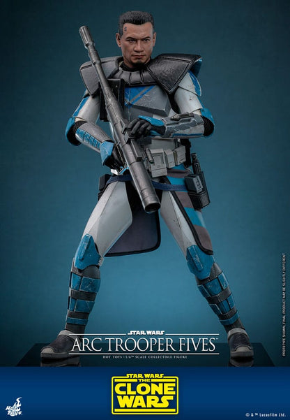 Star Wars: The Clone Wars Action Figure 1/6 Arc Trooper Fives - Hot Toys Action Figures