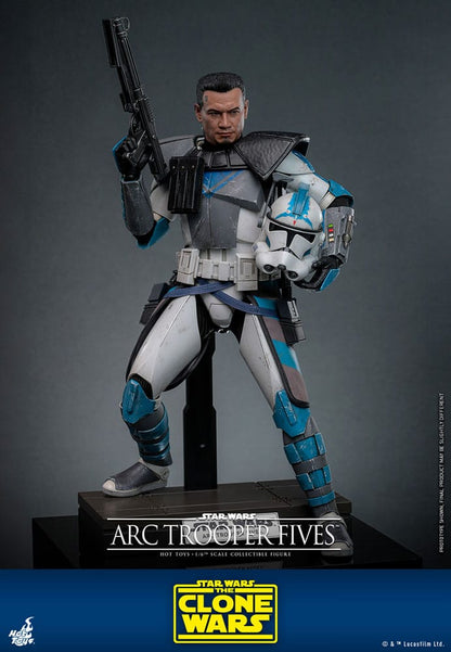 Star Wars: The Clone Wars Action Figure 1/6 Arc Trooper Fives - Hot Toys Action Figures