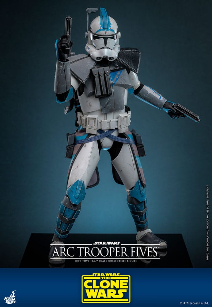Star Wars: The Clone Wars Action Figure 1/6 Arc Trooper Fives
