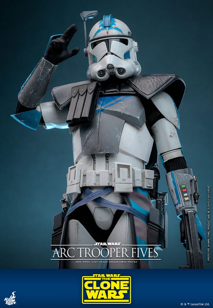 Star Wars: The Clone Wars Action Figure 1/6 Arc Trooper Fives
