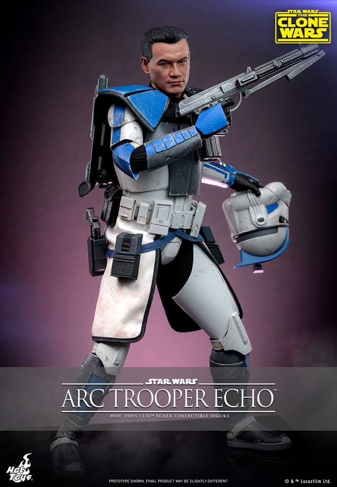 Star Wars: The Clone Wars: Arc Trooper Echo: 1/6 Scale Action Figure