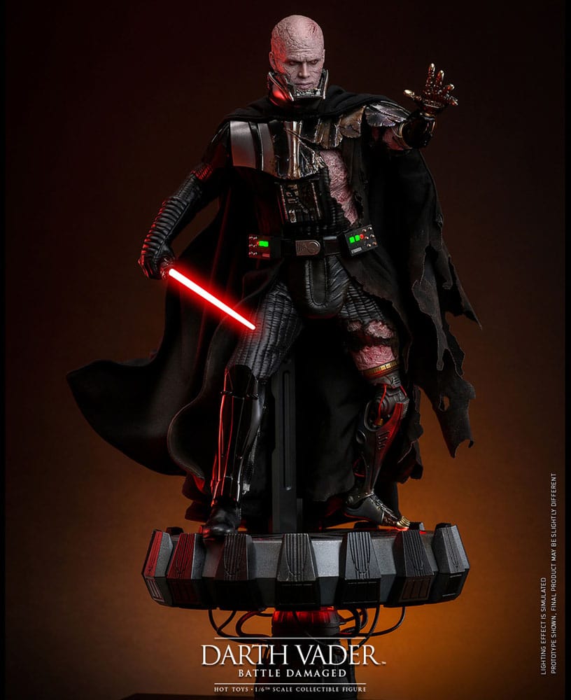 Star Wars: Darth Vader (Battle Damaged): 1/6 Scale Action Figure