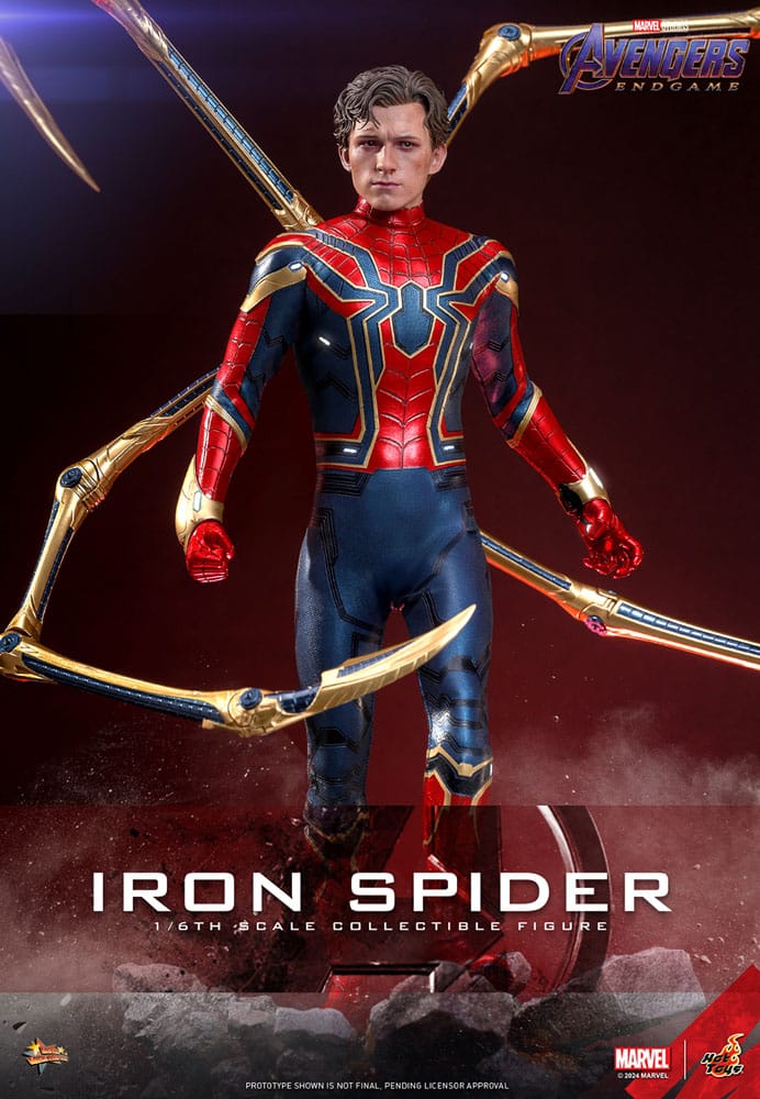 Avengers: Endgame: Iron Spider: 1/6 Scale Action Figure - Hot Toys Action figures