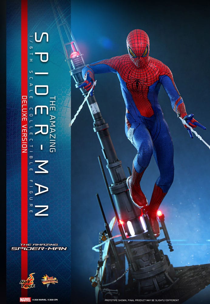 The Amazing Spider-Man: Spider-Man (Deluxe Version): 1/6 Scale Action Figure - Hot Toys Action figures