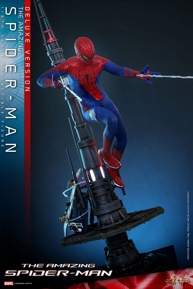 The Amazing Spider-Man: Spider-Man (Deluxe Version): 1/6 Scale Action Figure - Hot Toys Action figures
