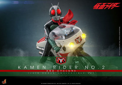 Kamen Rider: Kamen Rider No. 2 and Cylone: 1/6 Scale Action Figure Set