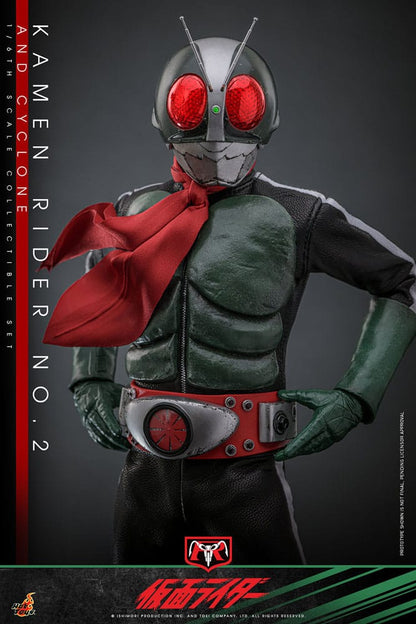 Kamen Rider: Kamen Rider No. 2 and Cylone: 1/6 Scale Action Figure Set