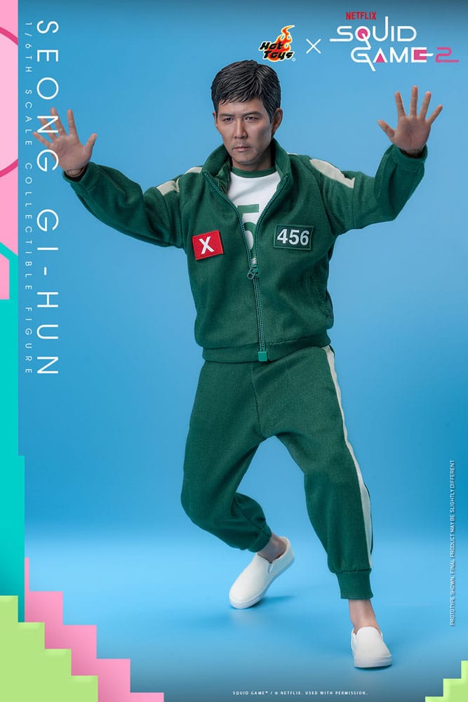 Hot Toys Squid Game 2 Action Figure 1/6 Seong Gi-hun 30 cm