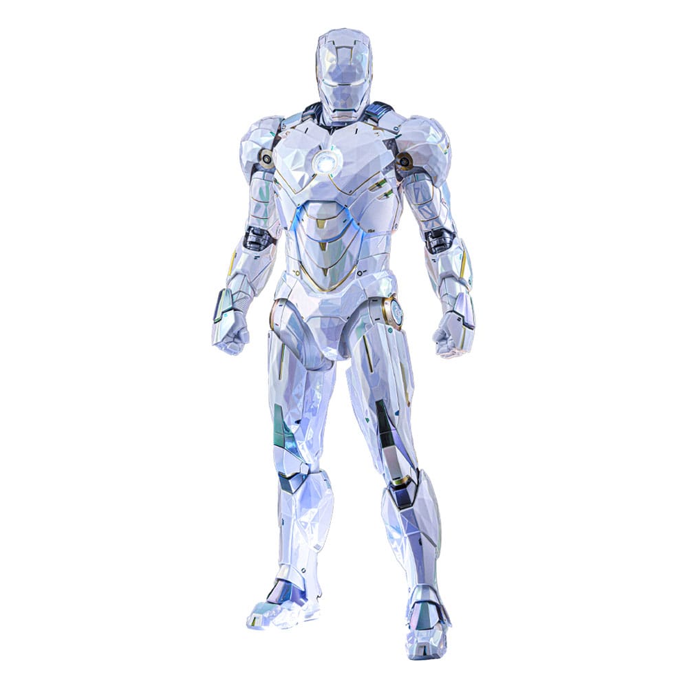 Iron Man 2: Iron Man Mark IV (Sub-Zero Fractal Armor): Hot Toys Exclusive: 1/6 Scale Action Figure