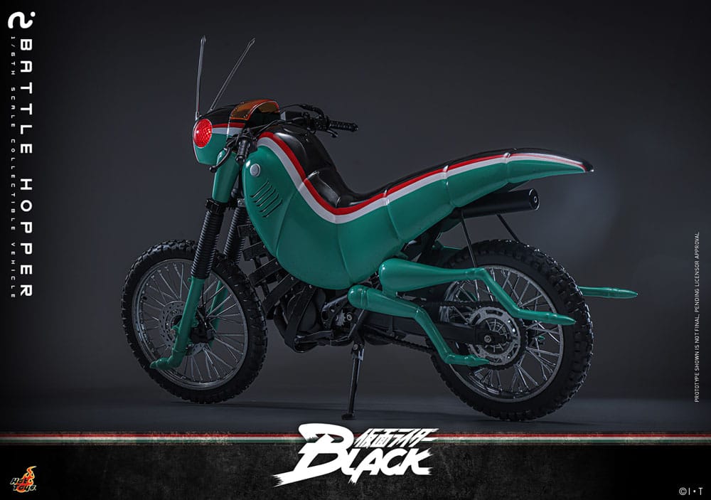 Kamen Rider Black Vehicle 1/6 Battle Hopper 36 cm - Hot Toys Vehicles
