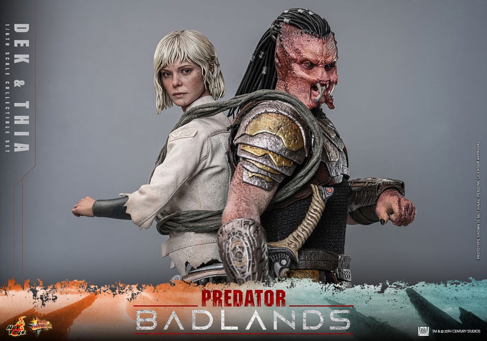 Predator: Badlands Movie Masterpiece Action Figure 1/6 Dek & Thia 30 cm - Hot Toys Action figures: 30 cm