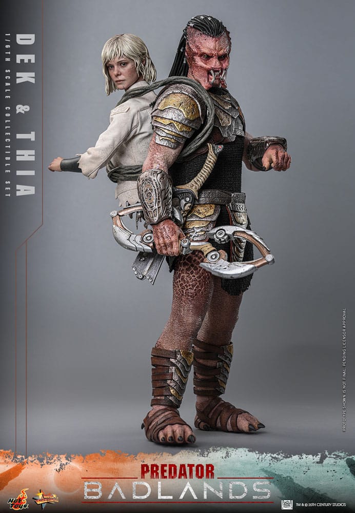 Predator: Badlands Movie Masterpiece Action Figure 1/6 Dek & Thia 30 cm - Hot Toys Action figures: 30 cm