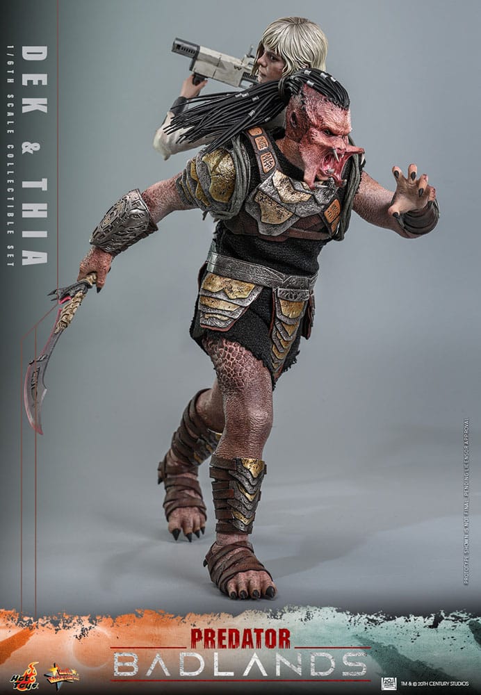 Predator: Badlands Movie Masterpiece Action Figure 1/6 Dek & Thia 30 cm - Hot Toys Action figures: 30 cm