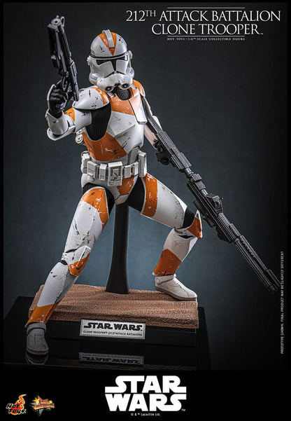 Star Wars: The Clone Wars Action Figure 1/6 212th Attack Battalion Clone Trooper 30 cm