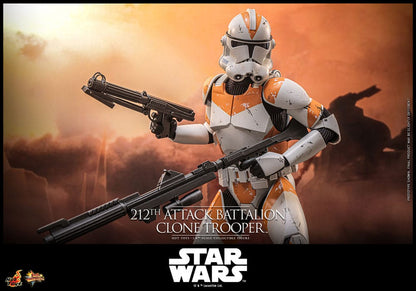 Star Wars: The Clone Wars Action Figure 1/6 212th Attack Battalion Clone Trooper 30 cm