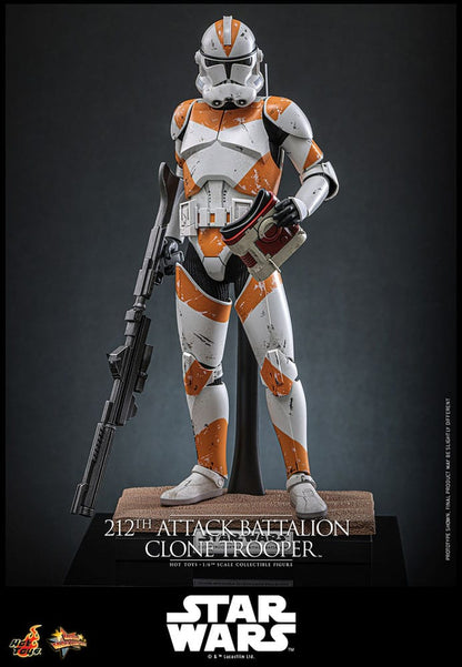 Star Wars: The Clone Wars Action Figure 1/6 212th Attack Battalion Clone Trooper 30 cm