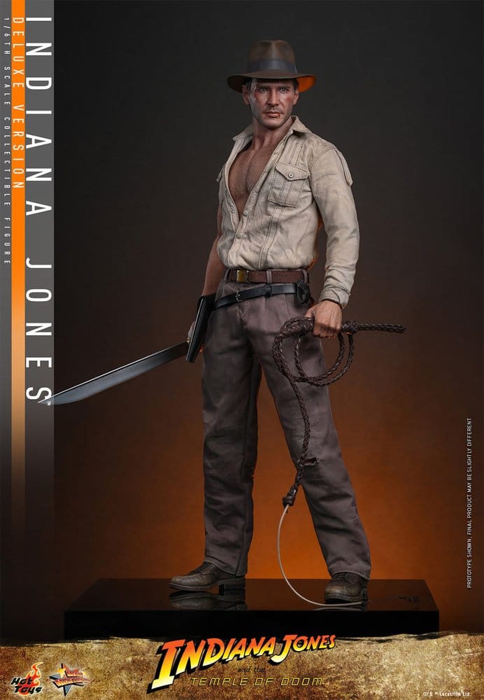 Indiana Jones Movie Masterpiece Action Figure 1/6 Indiana Jones (Deluxe Version) 30 cm - Hot Toys Action Figures