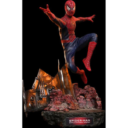 Spider-Man Movie Masterpiece Action Figure 1/6 Spider-Man (Battle Damaged Version) 30 cm - Hot Toys Action Figures