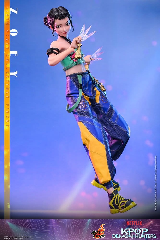 KPop Demon Hunters Action Figure 1/6 Zoey 27 cm - Hot Toys Action Figures