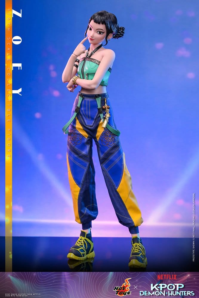 KPop Demon Hunters Action Figure 1/6 Zoey 27 cm - Hot Toys Action Figures