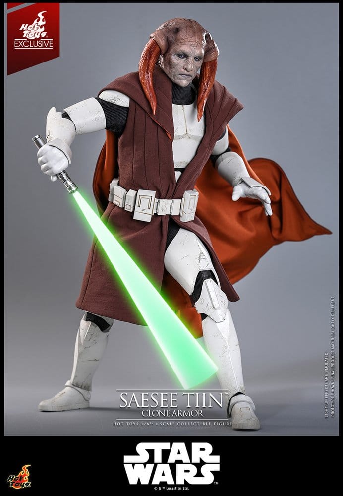Star Wars: The Clone Wars Television Masterpiece Action Figure 1/6 Saesee Tiin (Clone Armor) (Hot Toys Exclusive)