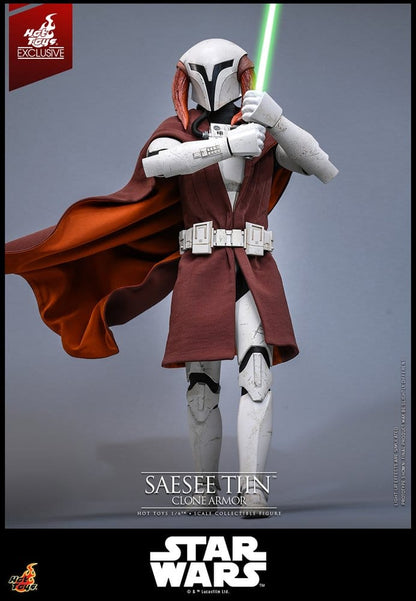 Star Wars: The Clone Wars Television Masterpiece Action Figure 1/6 Saesee Tiin (Clone Armor) (Hot Toys Exclusive) - Hot Toys Action Figures